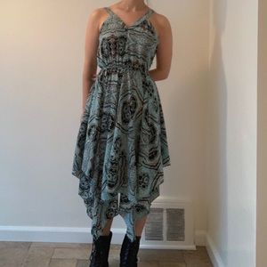 H&M Asymmetrical Hem Midi Dress